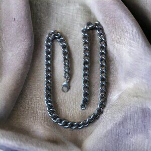 925% Sterling Silver Curb Links Chain